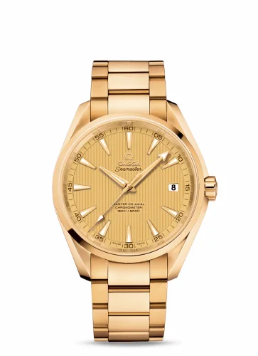 Omega Seamaster Aqua Terra 150m Master Co-Axial 41.5 Yellow Gold / Champagne / Bracelet 231.50.42.21.08.001 (23150422108001)